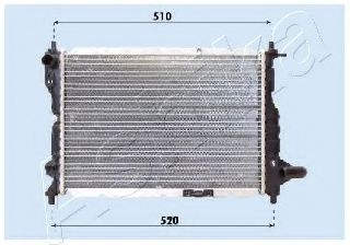 RDA313024 Radiator, racire motor ASHIKA 