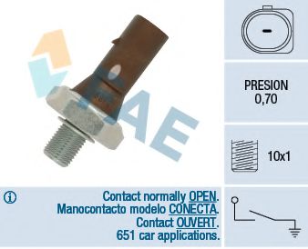 12890 Senzor presiune ulei FAE 