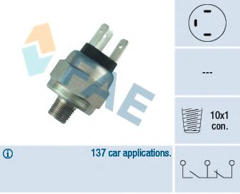 Comutator lumini frana