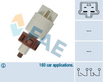 24691 Comutator lumini frana FAE 