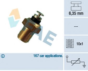 32110 senzor,temperatura lichid de racire FAE 