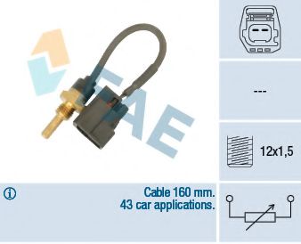 32425 senzor,temperatura lichid de racire FAE 