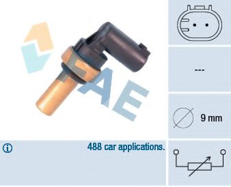 32710 senzor,temperatura lichid de racire FAE 