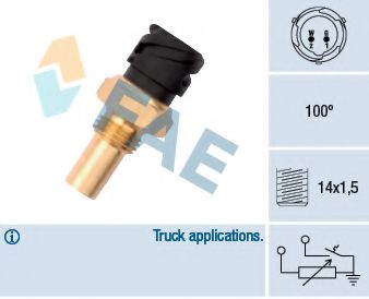 34375 senzor,temperatura lichid de racire FAE 
