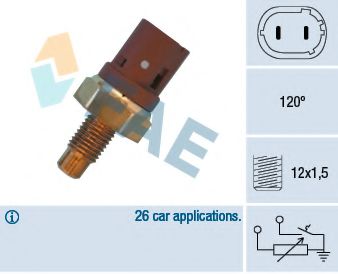 34390 senzor,temperatura lichid de racire FAE 