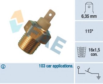35070 Comutator temperatura, racire FAE 