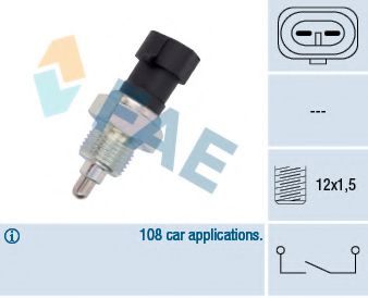 40511 Comutator, lampa marsalier FAE 