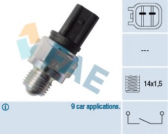 40565 Comutator, lampa marsalier FAE 