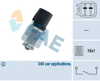 40595 Comutator, lampa marsalier FAE 