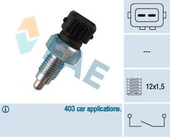 40660 Comutator, lampa marsalier FAE 