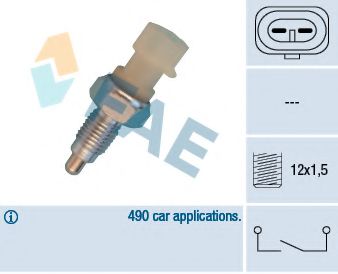 40830 Comutator, lampa marsalier FAE 