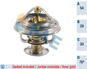 5304276 termostat,lichid racire FAE 