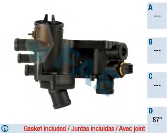 5323787 termostat,lichid racire FAE 