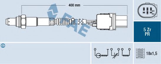 75061 Sonda Lambda FAE 