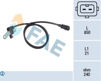 79019 Senzor impulsuri, arbore cotit FAE 