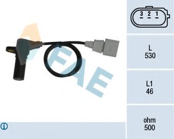 79063 Senzor impulsuri, arbore cotit FAE 