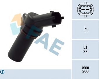 79401 Senzor impulsuri, arbore cotit FAE 