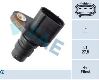 79403 Senzor impulsuri, arbore cotit FAE 