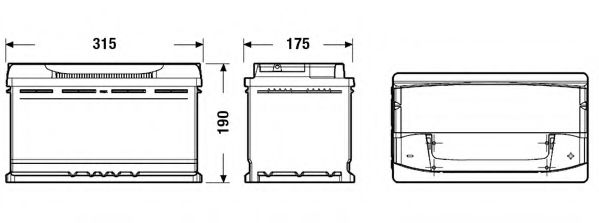FA900 Baterie de pornire FULMEN 