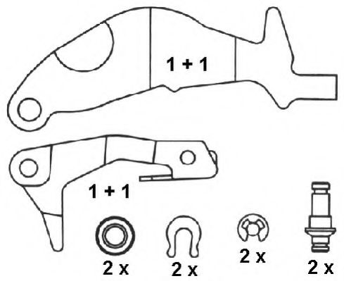 Set saboti frana 2