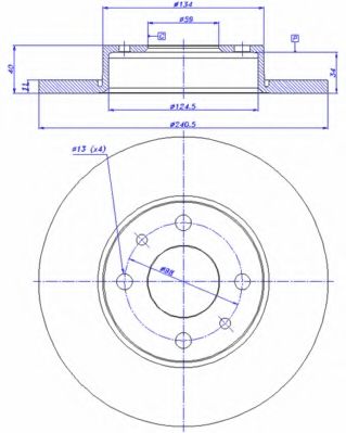 Disc frana