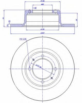 Disc frana