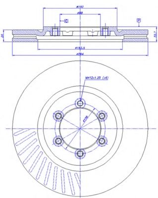 Disc frana