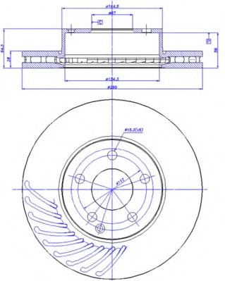 Disc frana