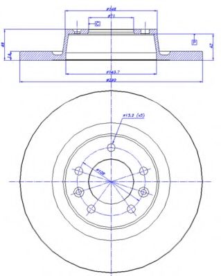 Disc frana
