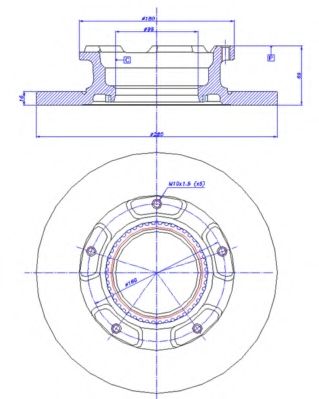 Disc frana