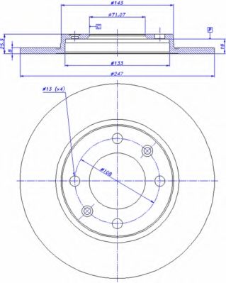 Disc frana