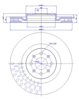 Disc frana