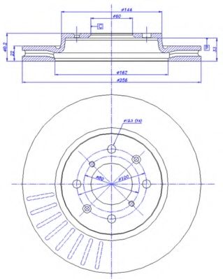 Disc frana