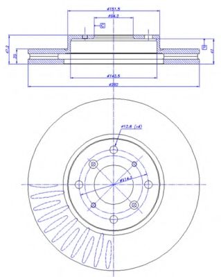 Disc frana