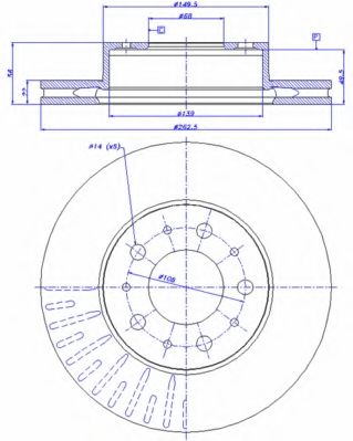 Disc frana