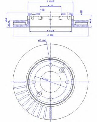 Disc frana