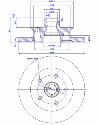 Disc frana