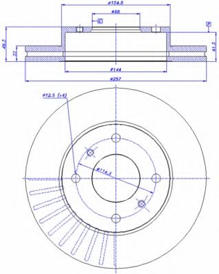Disc frana