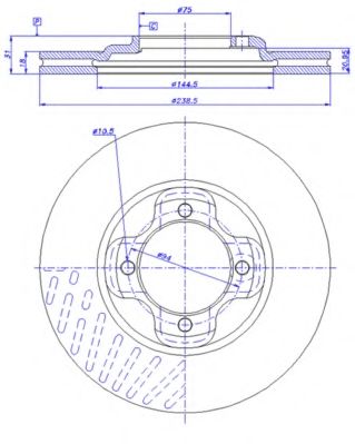 Disc frana