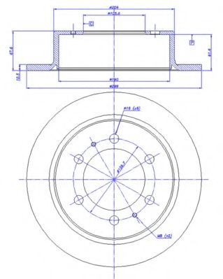 142.946 Disc frana CAR 