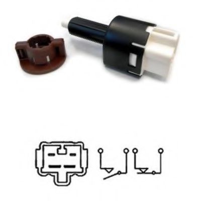 Comutator lumini frana