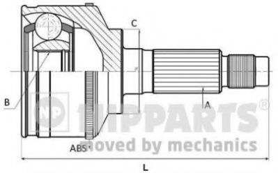 J2820907 Set articulatie, planetara NIPPARTS 