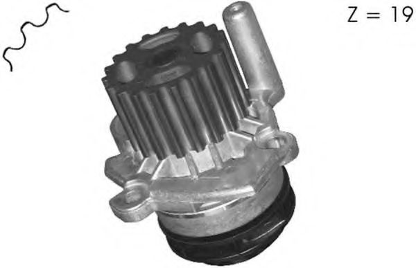 878K2 Set pompa apa + curea dintata MGA 
