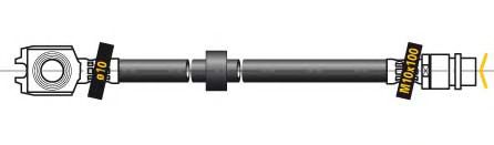 F6641 Furtun frana MGA 