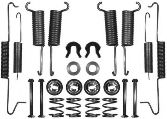 Set frana, frana tambur 2