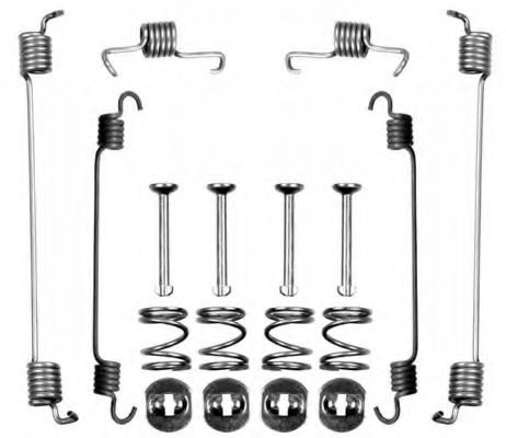 Set frana, frana tambur 2