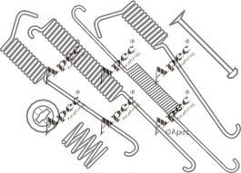 Set accesorii, sabot de frana