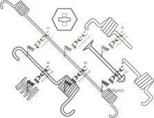 Set accesorii, sabot de frana