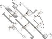 Set accesorii, sabot de frana