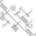 Set accesorii, sabot de frana